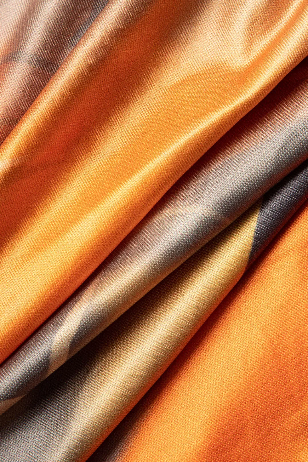 MICAS Mini Dresses-Abstract Print Halter Cowl Neck Slit Mini Dress