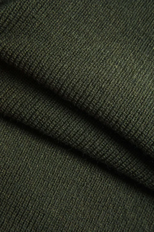 MICAS Long Sleeve Tops|Long Sleeves Tops-Asymmetrical Long-Sleeve Top MILITARY