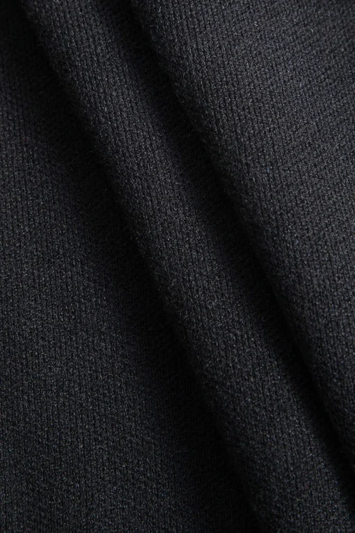 MICAS Skirts-Basic Knit Mini Skirt BLACK