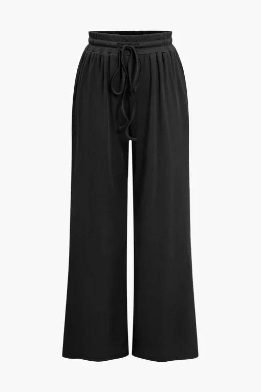 MICAS Pant Sets|Vacation Sets-Basic Solid Bodysuit And Trouser Set