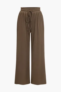 MICAS Pant Sets|Vacation Sets-Basic Solid Bodysuit And Trouser Set