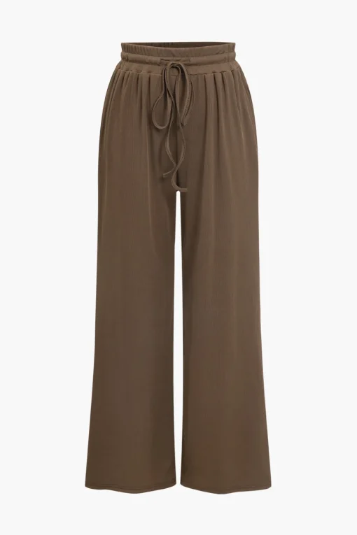 MICAS Pant Sets|Vacation Sets-Basic Solid Bodysuit And Trouser Set