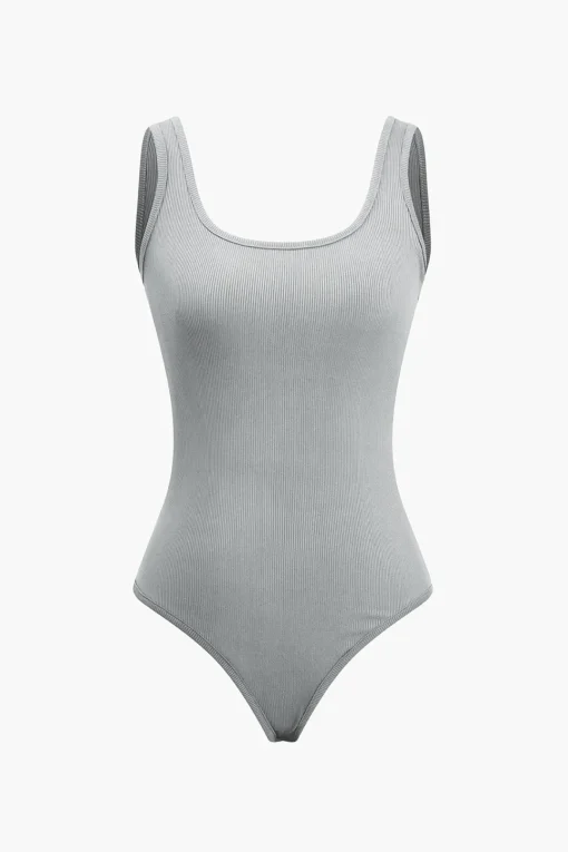 MICAS Pant Sets|Vacation Sets-Basic Solid Bodysuit And Trouser Set