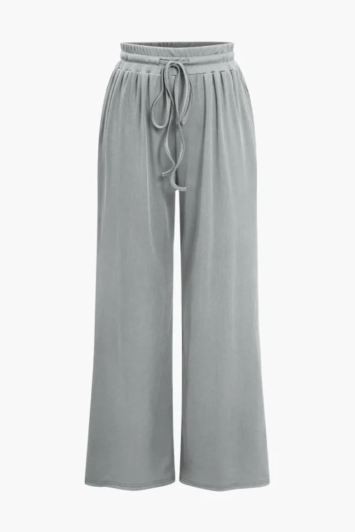 MICAS Pant Sets|Vacation Sets-Basic Solid Bodysuit And Trouser Set