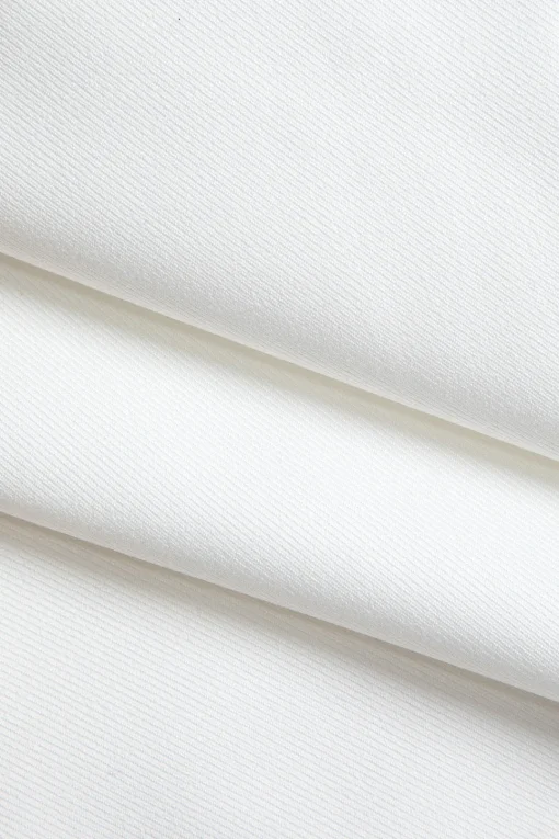 MICAS Long Sleeve Tops|Long Sleeves Tops-Basic Solid Design V-Neck Long-Sleeve Shirt WHITE