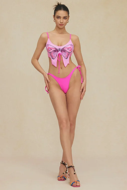 MICAS Swimwear|Vacation Sets-Butterfly Pattern Bikini Set