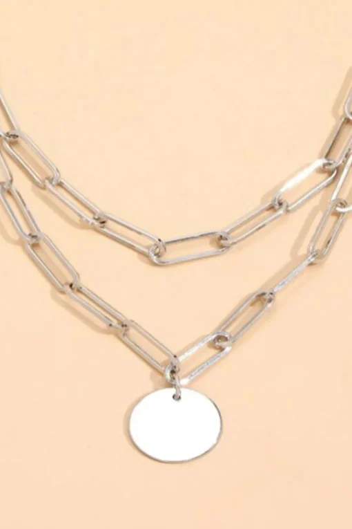 MICAS Necklaces|Accessories-Chain Round Necklace