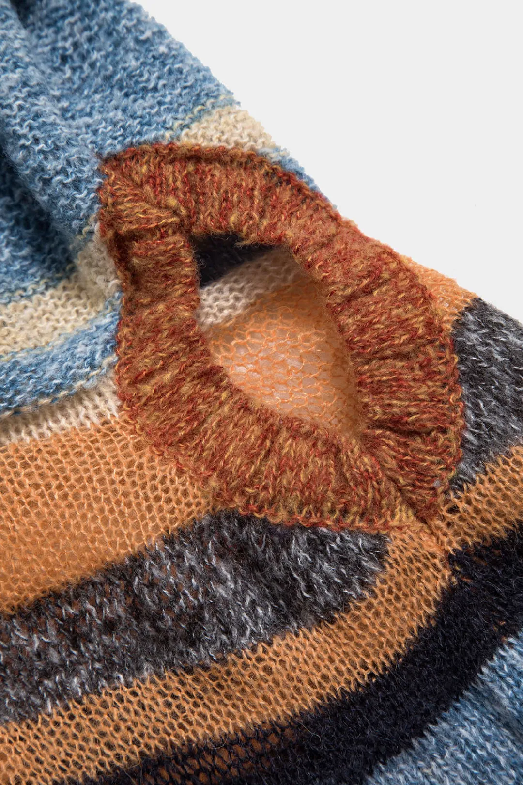 MICAS Knit Dresses-Color Block Print Knit Cut Out Sleeveless Dress MULTICOLOR