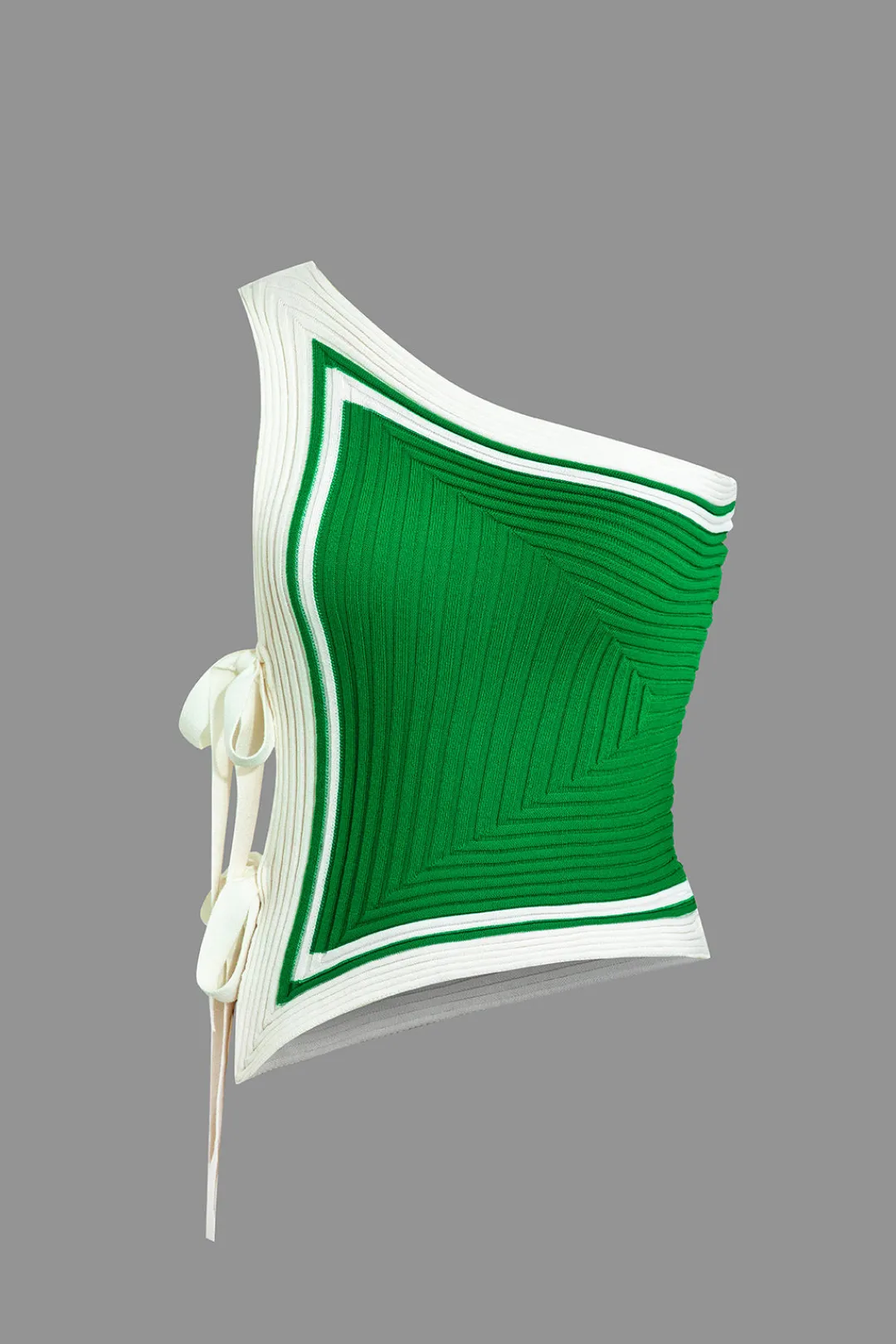 MICAS Knitwear|Vacation Sets-Color Block Print Knit Tie Side Asymmetrical Mini Skirt Set