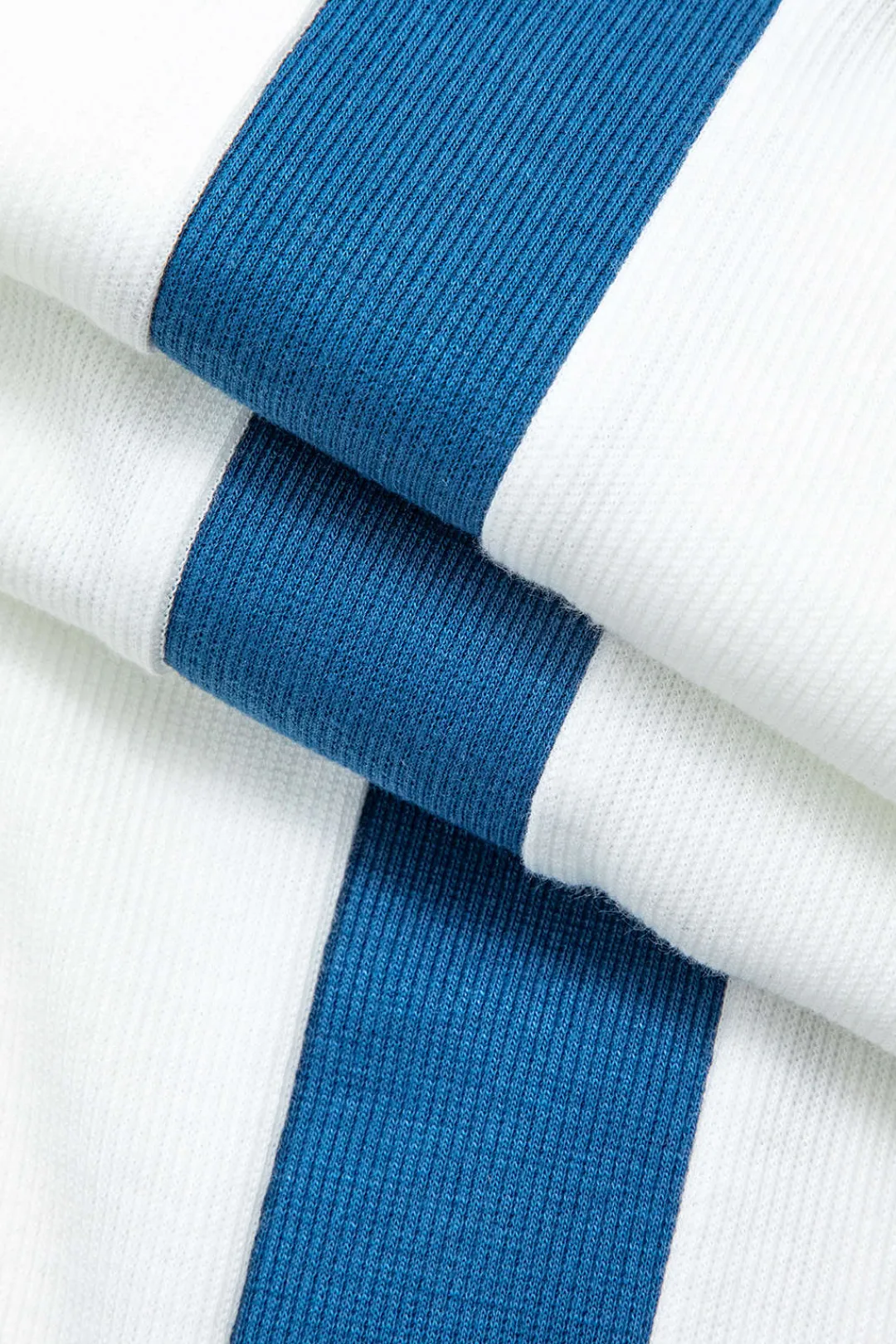 MICAS Maxi Dresses-Colorblock V-neck Ribbed Split Maxi Dress