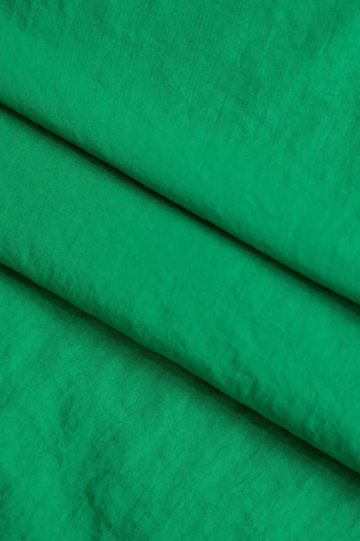 MICAS Pants-Contrast Side Stripe Pocket Elastic Waist Pants GREEN