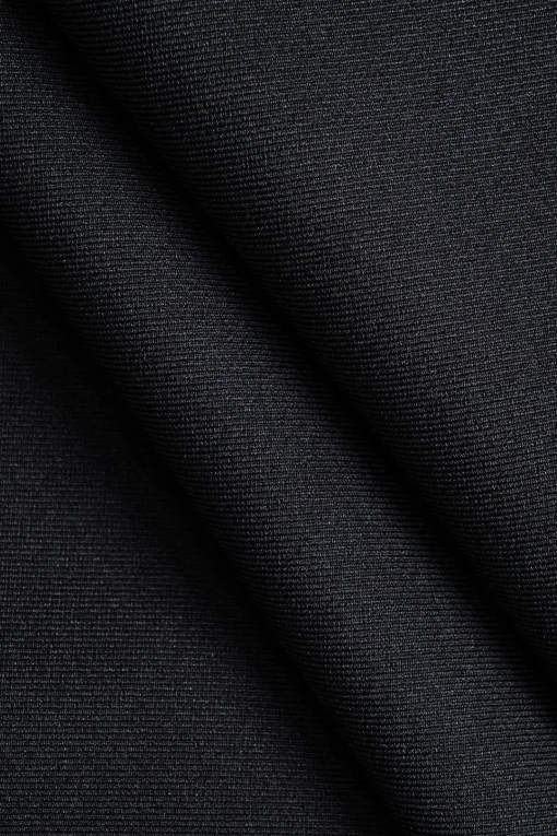 MICAS Pants-Denim Patchwork Pocket Trousers BLACK