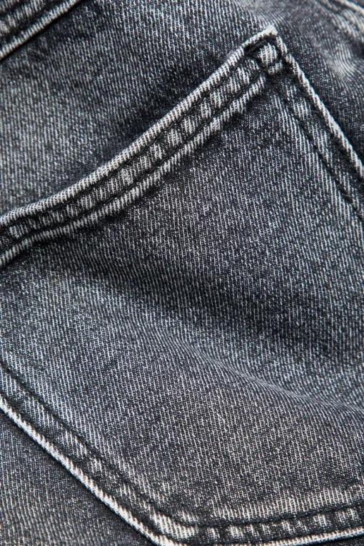 MICAS Skirts-Denim Zip Up Mini Skirt