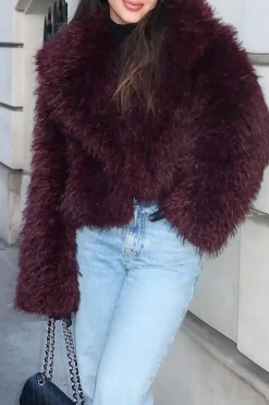 MICAS Outerwear|Outerwear-Faux Fur Jacket