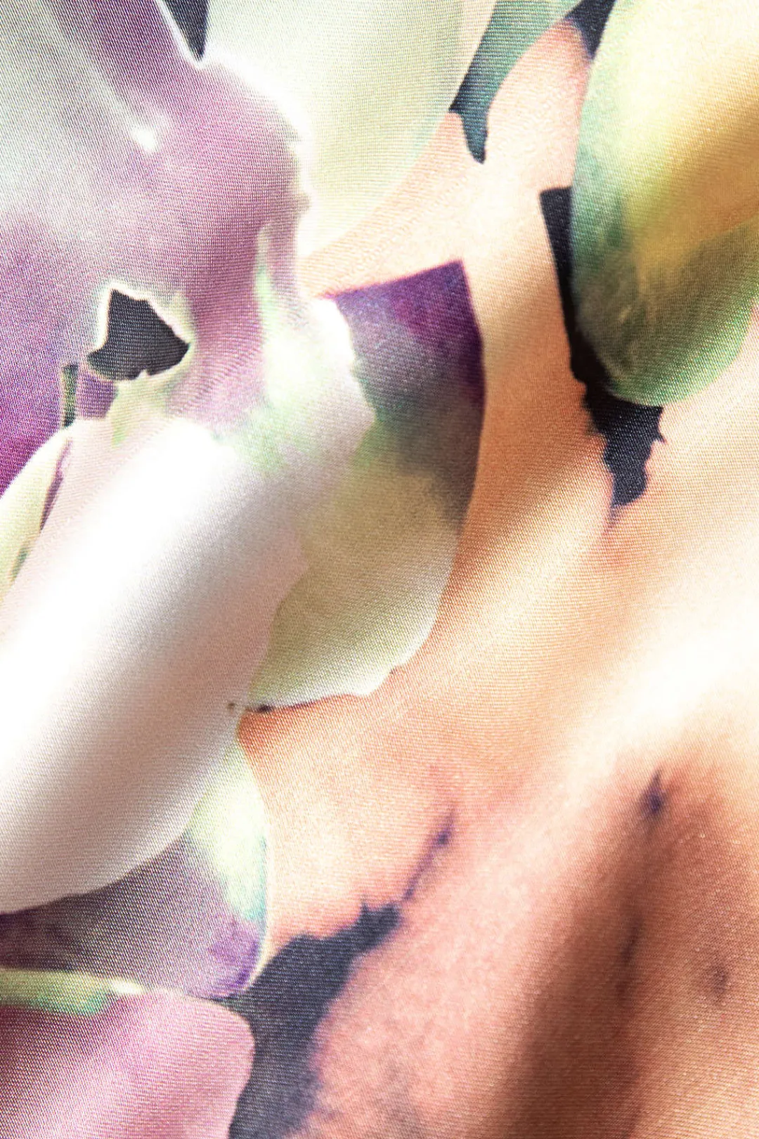 MICAS Midi Dresses-Floral Print Halter Midi Dress MULTICOLOR