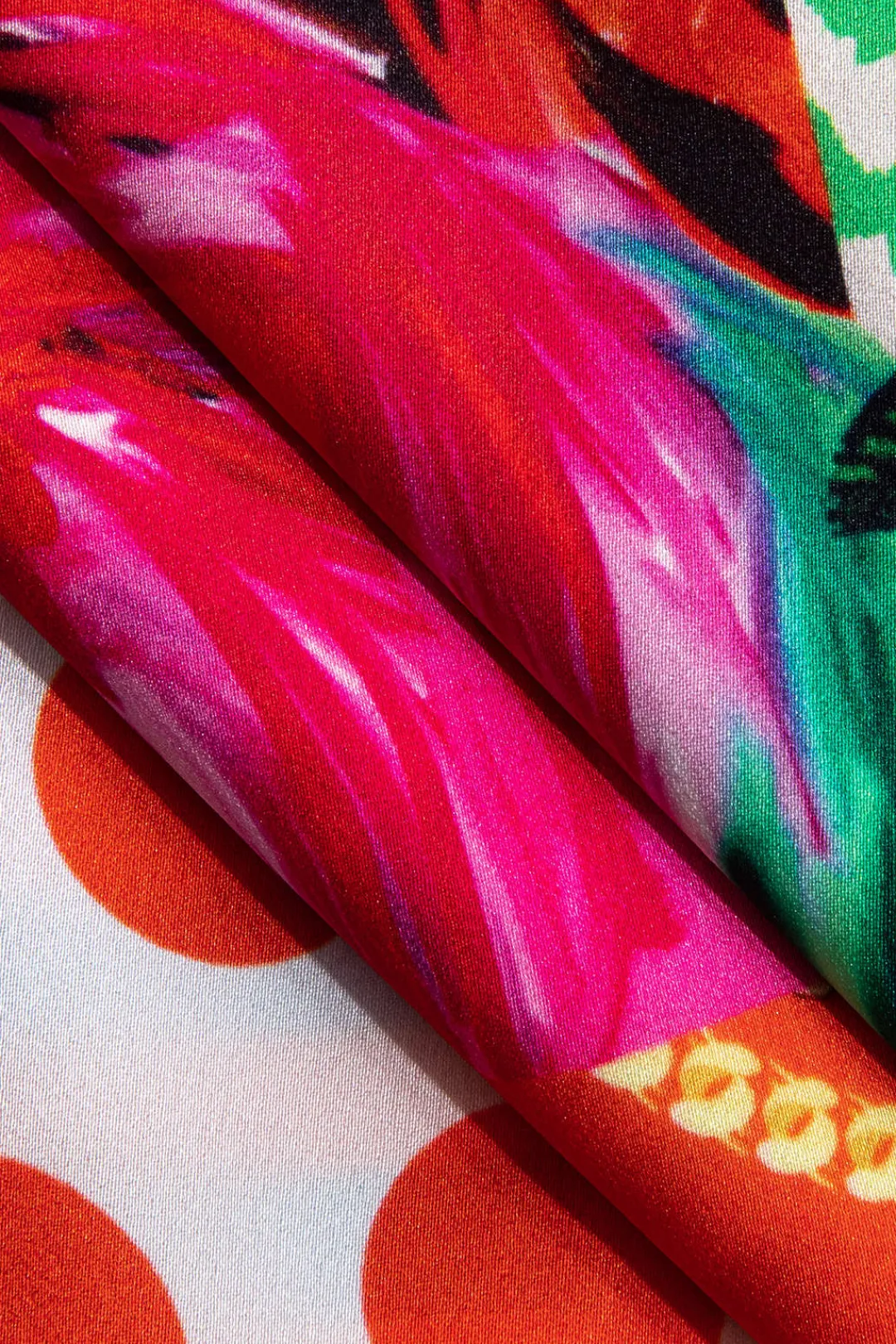 MICAS Mini Dresses-Flower Print Slip Mini Dress MULTICOLOR