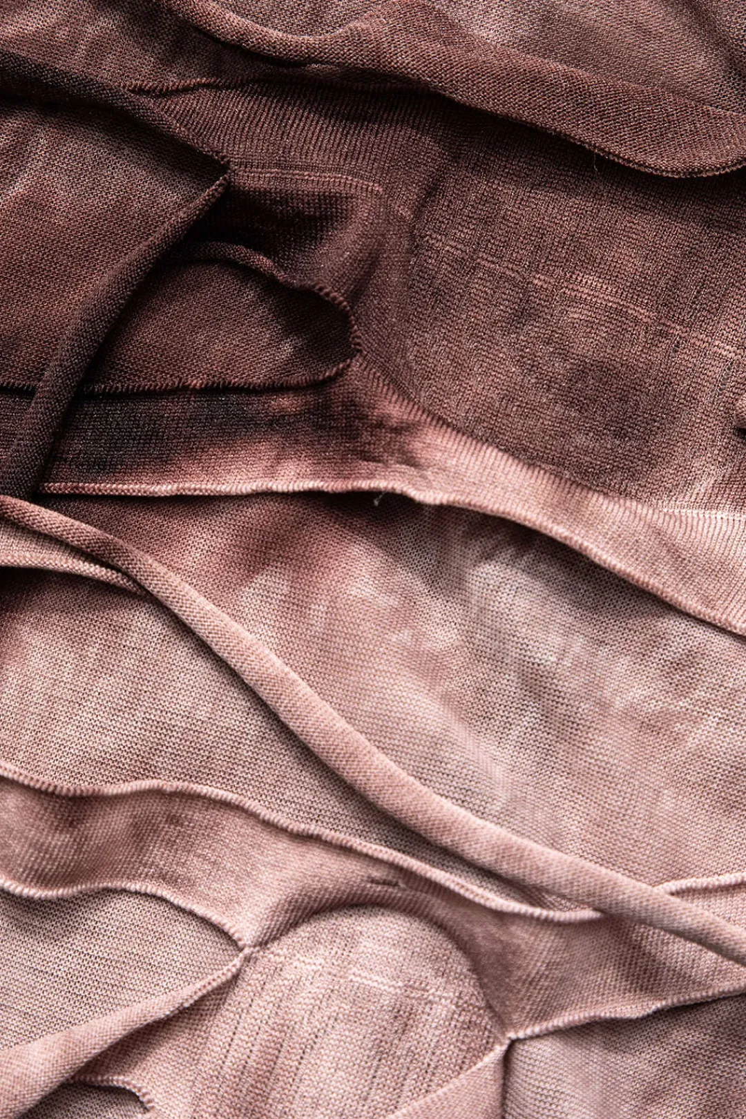 MICAS Mini Dresses-Halter Backless Distressed Mini Dress