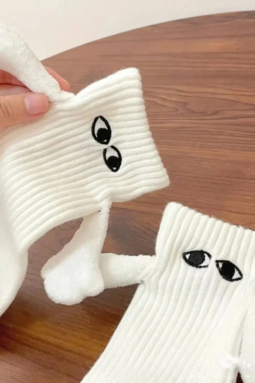 MICAS Accessories-Hand Holding Socks WHITE