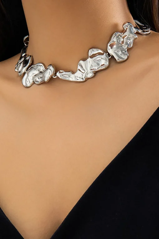 MICAS Necklaces|Accessories-Lava Shape Choker Necklace