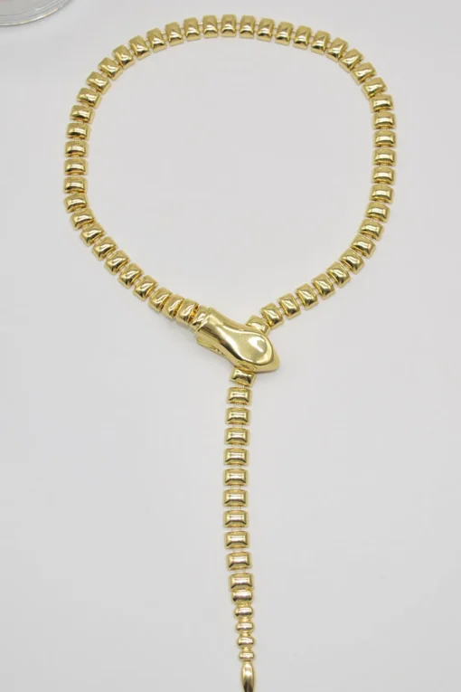MICAS Accessories-Metal Snake-Shaped Simple Body Chain