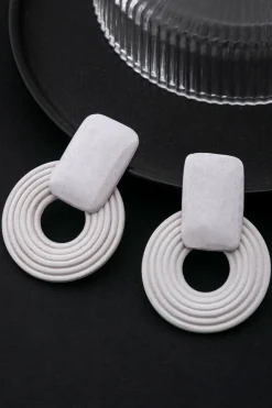MICAS Earrings|Accessories-Multi-layer Circle Earrings