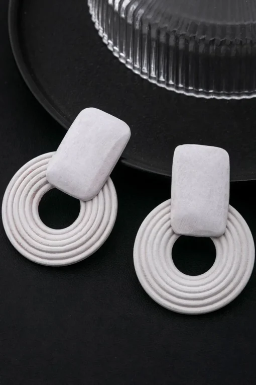 MICAS Earrings|Accessories-Multi-layer Circle Earrings