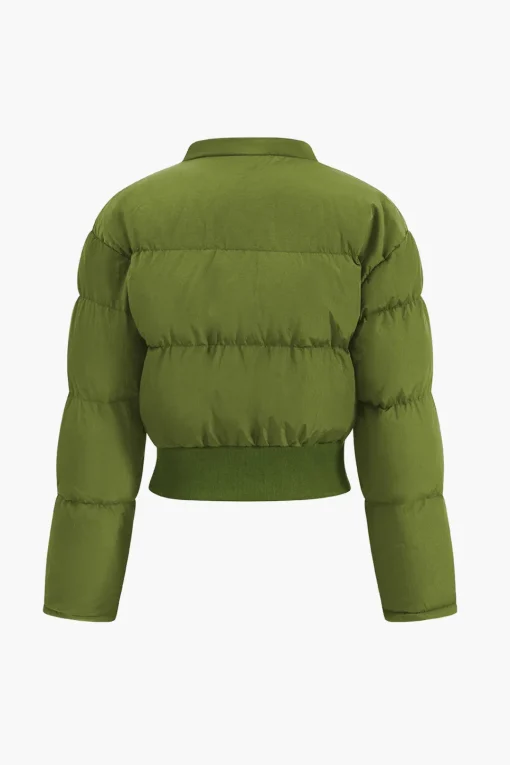 MICAS Outerwear|Outerwear-Padded Patchwork Puffer