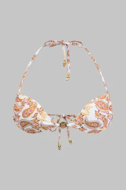 MICAS Swimwear-Paisley Print Tie-Up Bikini Set MULTICOLOR