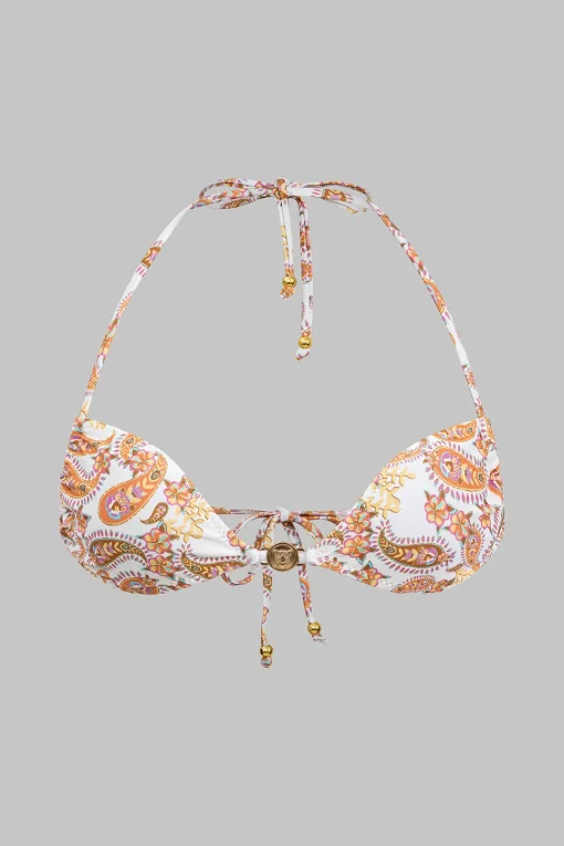 MICAS Swimwear-Paisley Print Tie-Up Bikini Set MULTICOLOR