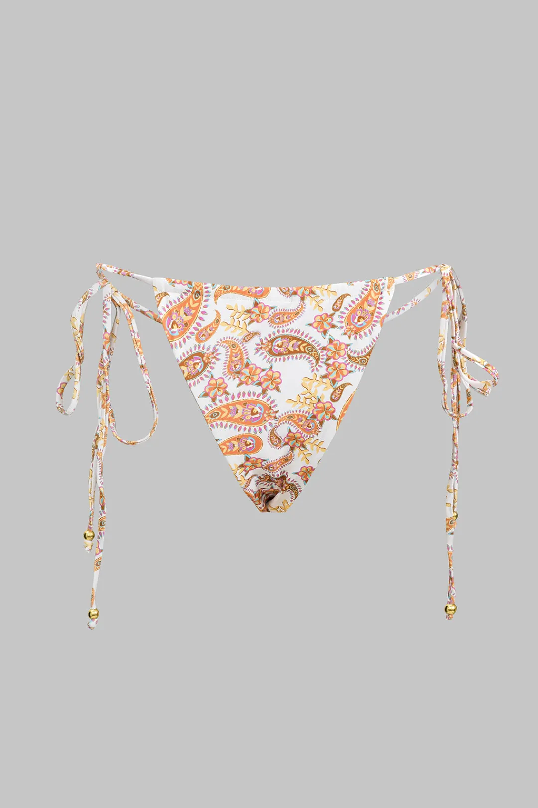 MICAS Swimwear-Paisley Print Tie-Up Bikini Set MULTICOLOR