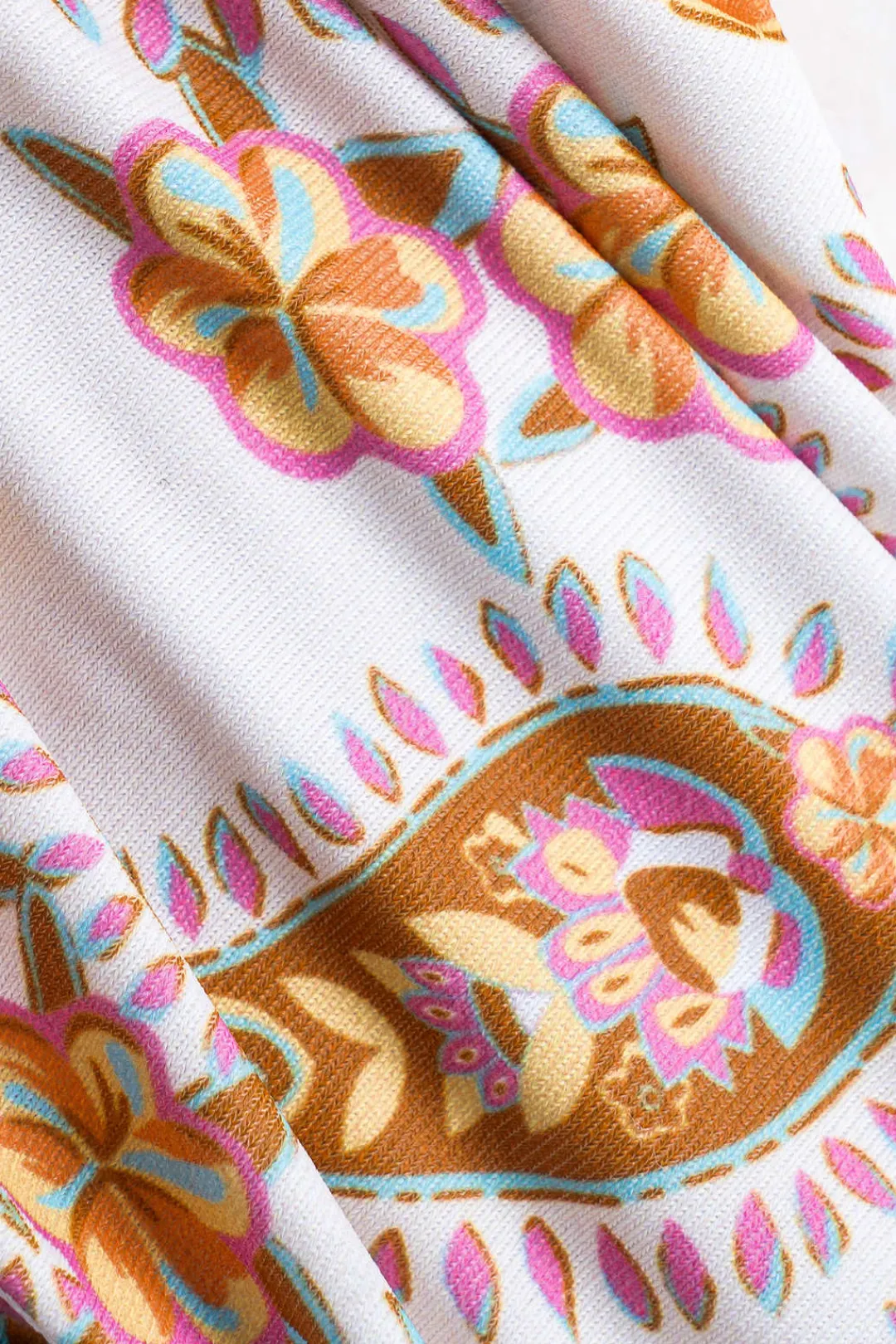 MICAS Swimwear-Paisley Print Tie-Up Bikini Set MULTICOLOR