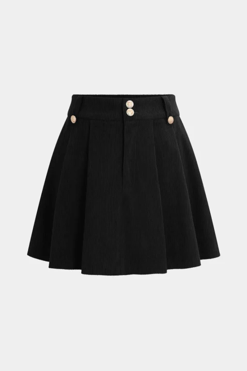 MICAS Skirts-Pleated Mini Skirt