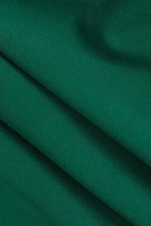 MICAS Mini Dresses-Solid 3D Ruffle Mini Dress GREEN