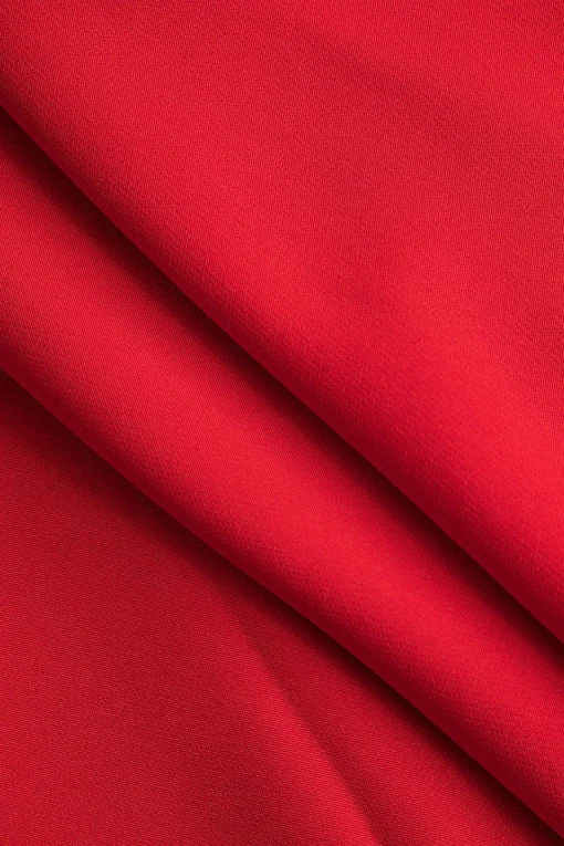 MICAS Mini Dresses-Solid Slip Bustier Mini Dress RED