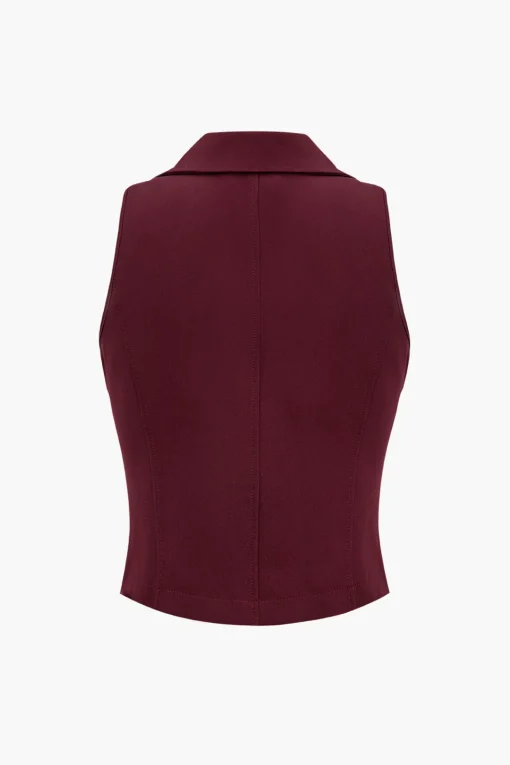 MICAS Skirt Sets-Solid Tank Top And Pleated Skirt Set
