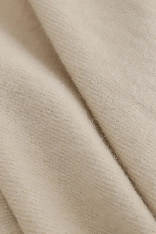 MICAS Knitwear|Knit Sets-Sweater Long-Sleeve Top And Dress Set BEIGE