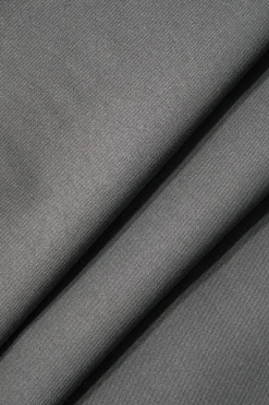 MICAS Skirts-Tie Wrap Split Midi Skirt GRAY
