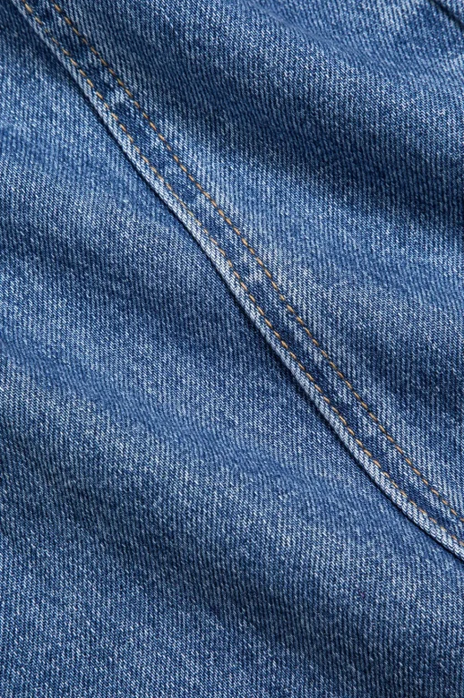 MICAS Jeans-Wave Leg High Waist Jeans DARK WASH BLUE