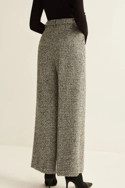 MICAS Pants-Wide Leg Trousers GRAY